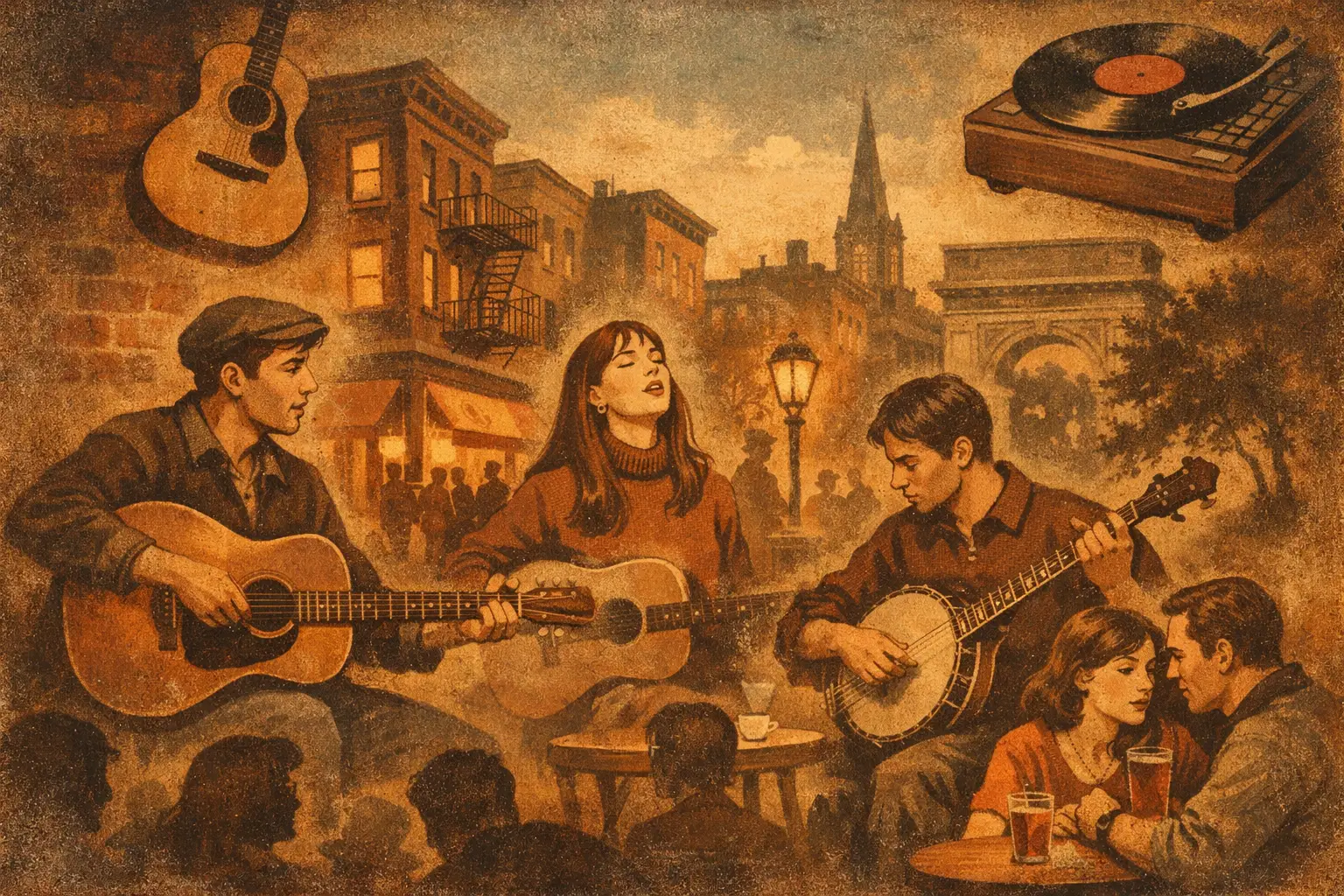 Greenwich Village Folk Revival History in Sound